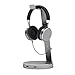 Satechi Aluminum USB Headphone Stand Holder with 3 USB 3.0 Ports & 3.5mm AUX Port - Universal Fit - Compatible, Bose, Sony, Beats, JBL, Panasonic, AKG (V1, Space Gray)