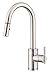 Danze D453558SS Parma Single Handle Pull-Down Kitchen Faucet with SnapBack Retraction, Stainless Steel