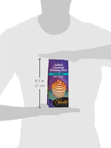 Pamela's Products Gluten-Free Dairy-Free Frosting Mix, Salted Caramel, 12-Ounce Bags (6 Count)