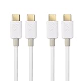 Cable Matters 2-Pack USB Type C (USB-C) Cable 1 Foot in White