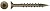 (2000) 9x3 Torx Star Flat Head With Nibs Coarse Thread Exterior W.A.R. Coated Type-17 Deck Screw #138207