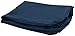 Bean Products Meditation Cushion - Zabuton Meditation Pillows for Sitting on Floor, Yoga Cushion, Cotton Yoga Pillow, Zen Kneeling Prayer Pad- Made in USA - Standard 24x24x2, Navy