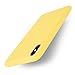 Yajuhoy iPhone X case, Liquid Silicone Gel Rubber Slim Fit Soft Mobile Phone Case with Microfiber Cloth Lining Cushion for Apple iPhone X (2017) - Yellow