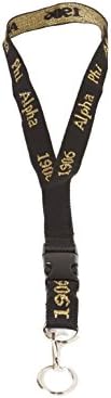 Alpha Phi Alpha Fraternity New Woven Embroidered Lanyard