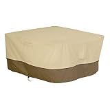 Classic Accessories 55-407-011501-00 Veranda Square Fire Pit/Table Cover, 42-Inch