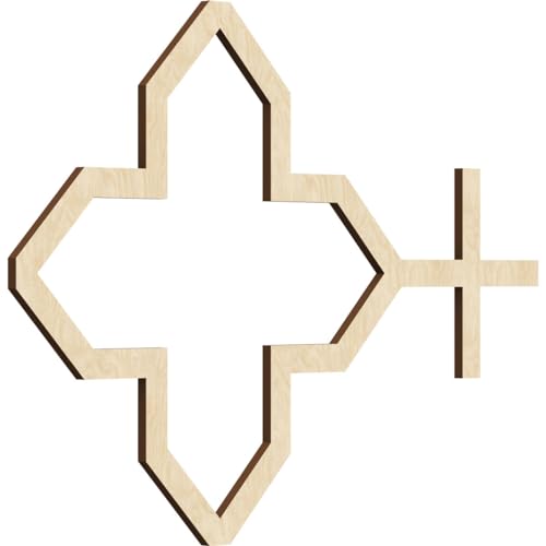 Laird Decorative Fretwork Wood Wall Panels, Small, 16 1/8" W x 11 3/8" H x 1/4"…