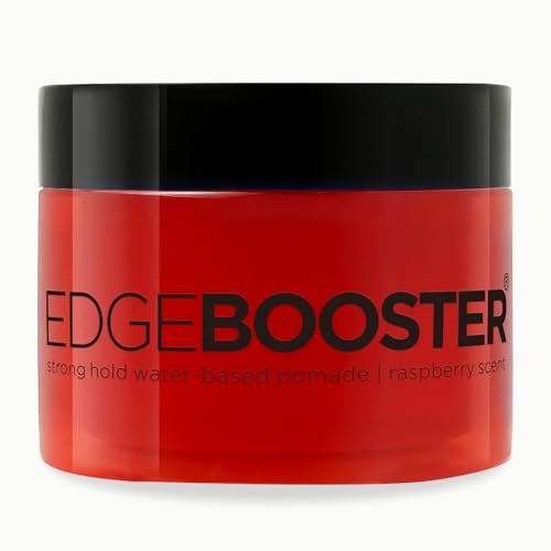 Style Factor Edge Booster Strong Hold Water-Based Pomade 3.38oz - Raspberry Scent