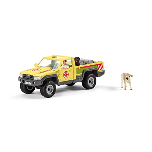 schleich 42503 Tierarztbesuch auf dem Bauernhof, ab 3 Jahren, FARM WORLD - Spielset, 12 Teile – Bild 5