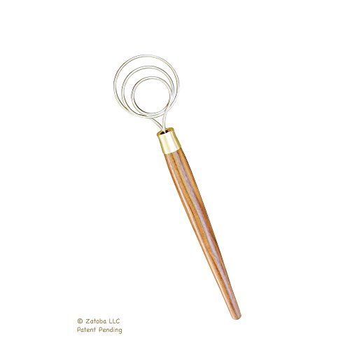 Black Walnut Dough Whisk