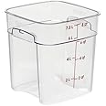 Cambro CamSquares® FreshPro 8 Qt. Clear Square Polycarbonate Food Storage Container With Lid