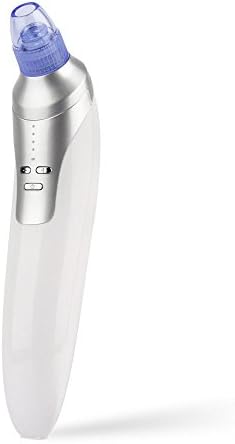 Blackhead Removal Comedo Suction Microdermabrasion Machine by Weewis, Rechargeable Skin Peeling Comedone Extractor Set