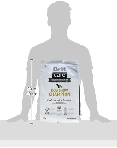 brit care dog show champion salmon & herring