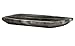 Soap Dish Best Deals by SouvNear - 5.3 Inch Stone Art Unique Minimalistic Solid Soap Dish Holder in Oceanic Grey-Black Marble - Kitchen Sink / Bathroom Accessories Shower Bath Tub