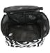 World Traveler Black White Damask Cosmetic Makeup Case