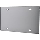 4 Pack License Plate Laser Cut Acrylic Blank Durable Silver Mirror Car Dealerships Indoor Outdoor Decor Home Decor Branding Accessories by Marketing Holders