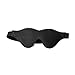 Strict Leather Black Fleece Lined Blindfold