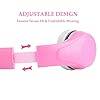 Volume-Limited-LINKWIN-Kids-Safety-Foldable-Stereo-Headphones35mm-Jack-Wired-Cord-Earbuds-Volume-Controlled-at-85dB-OnOver-Ear-Children-Toddler-Headset-for-iPad-Kindle-Airplane-School-Pink Kids Headphones, KPTEC Children Headphone for Girls, Over Ear,Wired Headset Volume Limited Child Earphones Foldable…