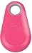 iMounTEK Mini Smart Anti-lost Alarm Wireless Bluetooth Remote GPS Tracker for Luggage Kids Keys Pets, Bonus Camera Shutter (Pink)