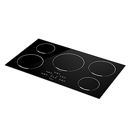 Empava 36" Electric Induction Cooktop Builtin Modular Stovetop with 5