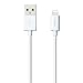 JETech 2-Pack 3.2ft USB Sync and Charging Lightning Cable for iPhone 6/6s/5/5s/5C, iPad 4, iPad Air 1/2, iPad Mini 1/2/3 (2-Pack) - 0456 (White)