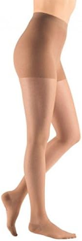 Pantyhose Compression Stocking 15-20 mmHg (CE 18-22 mmHg) Beige Size Medium. Made in Italy. Recommended For Varicose Veins Socks, Dress Socks, Flight Travel