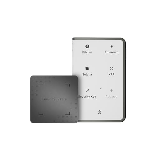 Ledger STAX - Premium Touchscreen Signer for Secure Crypto Management - diversify and Grow Your Assets with Style via The Wallet app