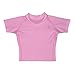 i play. by green sprouts Baby Short Sleeve Rashguard Shirt, Light Pink, 18 Months