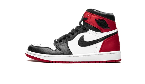 Amazon.com | Jordan Womens WMNS Air Jordan 1 High OG CD0461 016 Satin Black  Toe - Size 7.5W | Basketball
