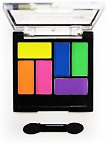 Covershoot Matte 6 Colour Neon Bright Coloured Eyeshadow Palette