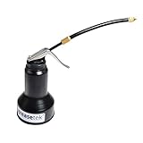 GreaseTek Flexible Spout Pistol Grip Oiler - 8 oz. (250 ml) Capacity, Black