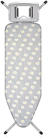 ComfoRED - Scorch Resistant and Foam Lining Ironing Board Cover with Binding Cord (Daisy Patterned)