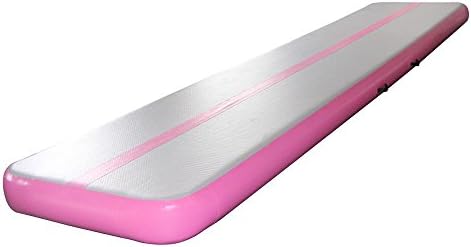 AEOR Home Gym Equipment Gymnastic Inflatable Air Track Tumbling Mat/Training Board with Free Pump(5m x 1m x20cm)