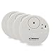 Doberman Security Ultra-Slim Design Security Alarm, White (SE-0106W-4PK)