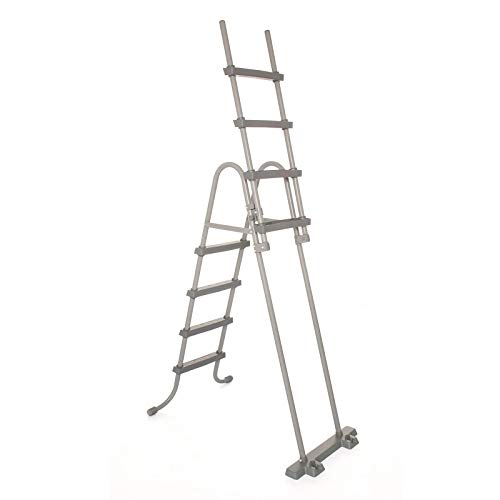 Bestway 5833119 Flowclear Safety Ladder, Steps for Above Ground Pools