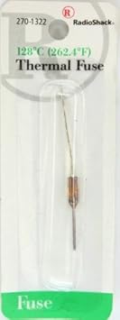 Radioshack Thermal Fuse Cartridge Fuses Amazon Com