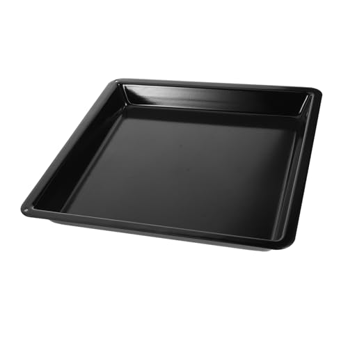 PAMINGONO Carbon Steel Pizza Pan: 32.2x32.2x3.2cm Baking Tray For Restaurants Kitchens & Hotels - Non-stick Pie Cake Plate For High-volume Food Prep