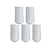 Glossy Printable Sticker Paper Roll -Pack of 5 Pcs White Direct Thermal Paper Self-Adhesive 57x30mm for PAPERANG Mini Wireless Mobile Instant Printer