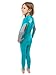 O'NEILL Reactor Toddler Full Wetsuit Youth 6 Turquoise/Flint/Silver (4629G)