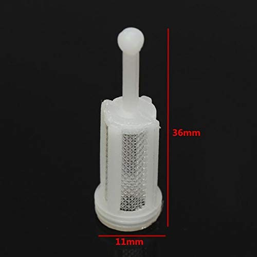 OKIl 1pcs Universal Gravity Feed Paint Spray Gun Sprayer Pot Filter 11X36mm