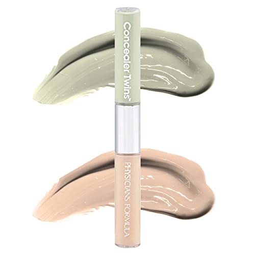 Physicians Formula Cream Dual-Ended Concealer Stick Green/Light, Neutralizing,…