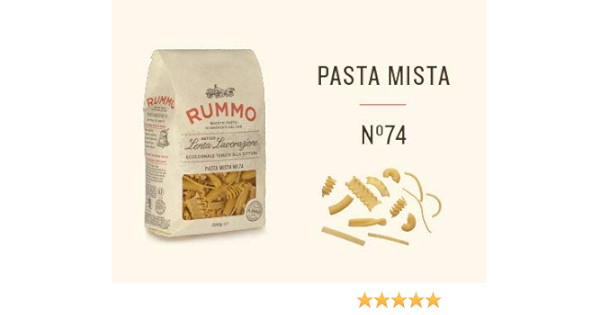 Amazon Com Rummo Imported Italian Pasta Mista No 74 2 1 1 Lb Pkgs Grocery Gourmet Food