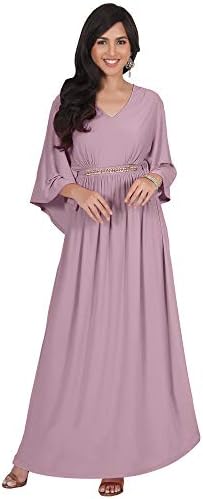 dolman sleeve evening gown