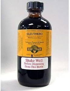 Eleuthero Extract 8 Ounces (Siberian Ginseng) by Herb Pharm Large