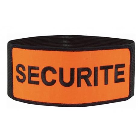ATEQ UNIFORMES Embroidered safety armband