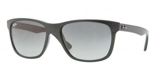 Ray Ban RB4181 Sunglasses-601/71 Black (Gradient Gray Lens)-57mm