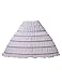 Topwedding 6 Hoops Nylon Long Birdal Wedding Slip/Petticoat