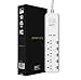 Zooz Z-Wave Long Range Power Strip ZEN20 800LR with Energy Monitoring and 2 USB Ports | Works with Z-Box, Hubitat, Home Assistant, Compatible with SmartThings