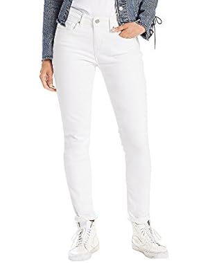 Women's Mid Rise Skinny Jeans