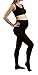Fertile Mind - Women's Maternity Tights, Size 1 (Black)