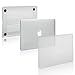 TOP CASE - Classic Series Rubberized Hard Case Compatible Apple MacBook Pro 13.3-Inch with Retina Display A1425/A1502 - Clear